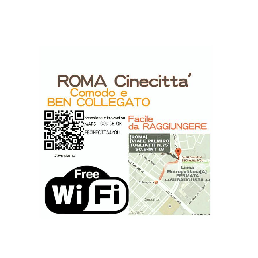 BBCinecitta4YOU Roma Esterno foto